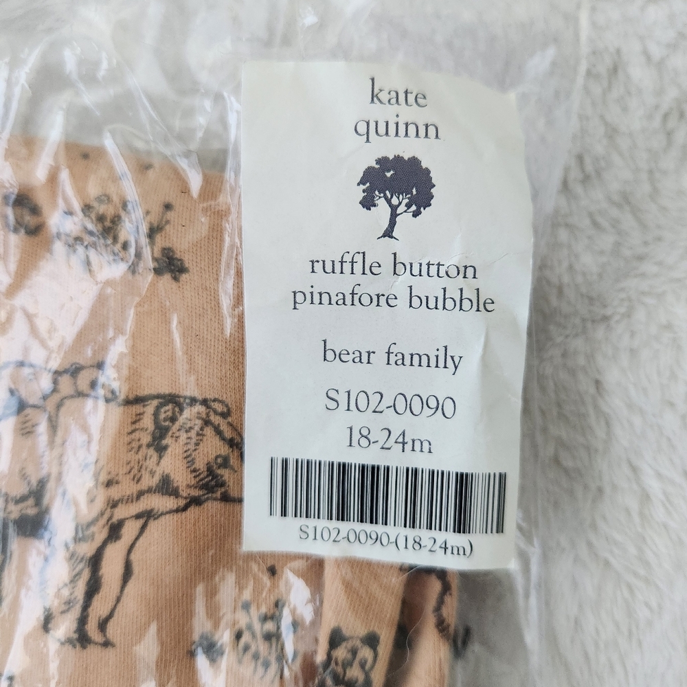 Kate Quinn Ruffle Button Pinafore Bubble - Picture 5 of 8